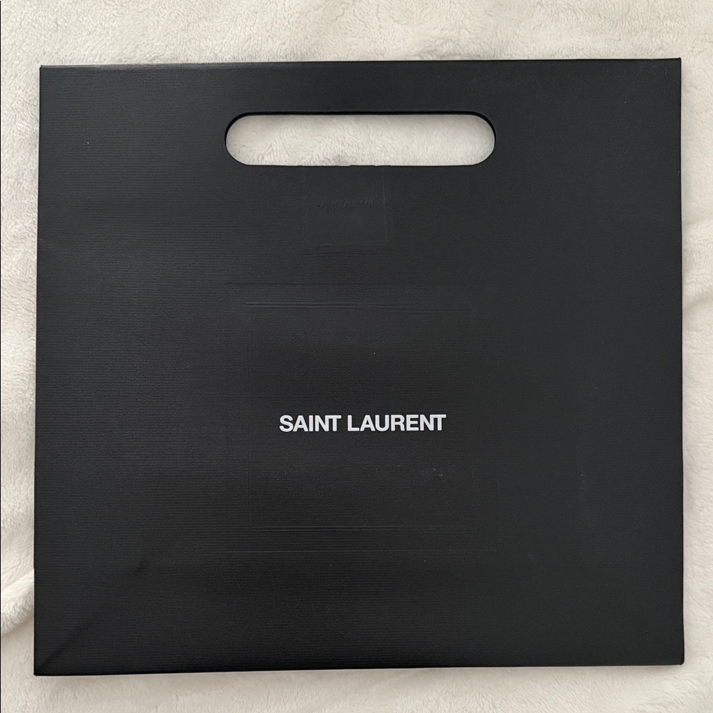 Saint Laurent Black Gift Bag